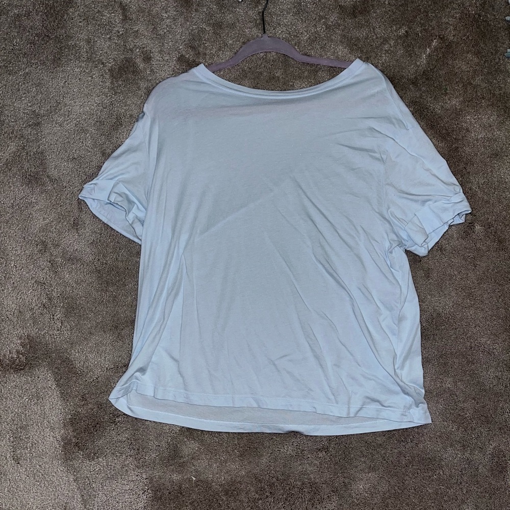 Casual, thin, cotton tee.